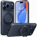 TORRAS|トラス Torras - Ostand O3 Fitness Case for iPhone 17 Pro Max ミッドナイトブルー 背面ケース /Magsafe対応