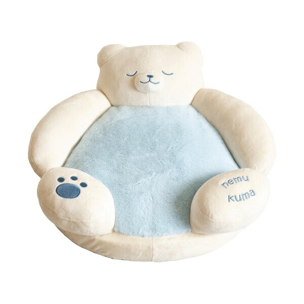 ナチュラルデザイン｜NATURAL design ペットベッド ねむくまベッド しろくま BED-KUMA02