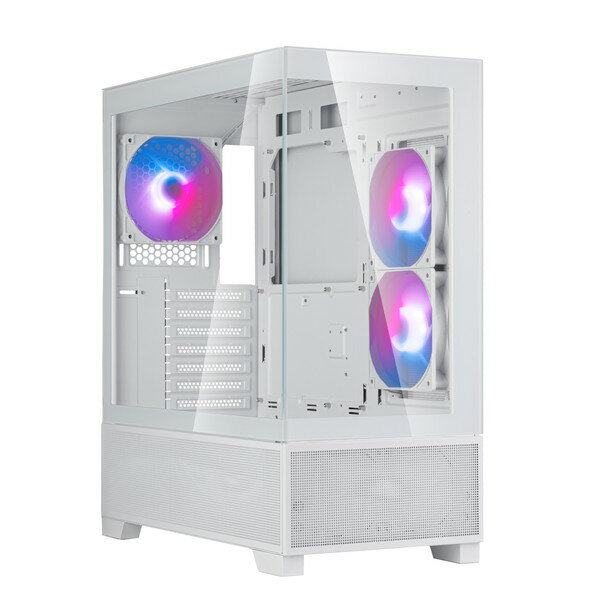 SilverStone｜シルバーストーン PCケース ATX /Micro /Mini-ITX Lucid 05 ホワイト SST-LD05-W-ARGB