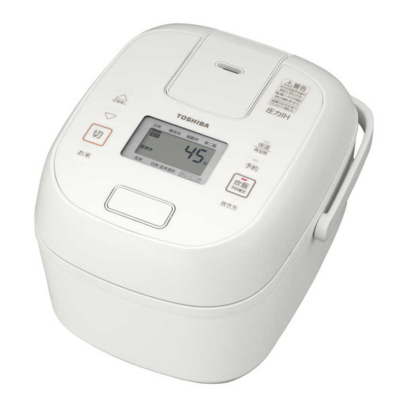 楽天市場】東芝ホームテクノ TOSHIBA 圧力IHジャー炊飯器 RC-10VXN(W