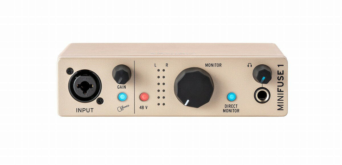 ARTURIA MINIFUSE 1 Champagne オーディオ・インターフェース