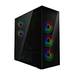 ARCTIC｜アークティック E-ATXマザーボード搭載可能 大容量64Lパノラマエアケース ブラック ACPCC00016A