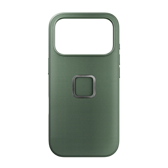 PEAK DESIGN｜ピークデザイン エブリデイ ケース iPhone 17 Pro ナイロンキャンバス セージ M-MC-CF-SG-1 背面ケース /Magsafe対応