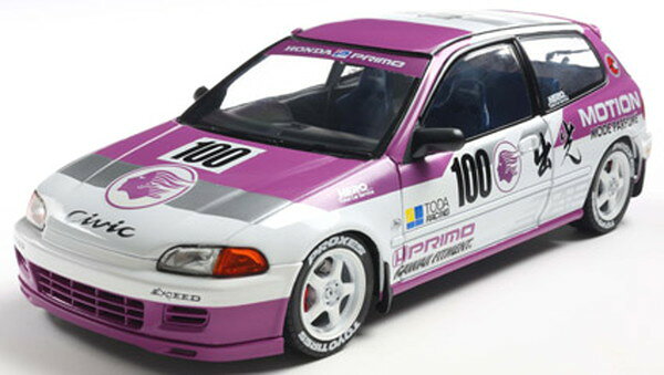 楽天市場】京商 ソリド 1/18 ホンダ シビック EG6 スプーン バージョン