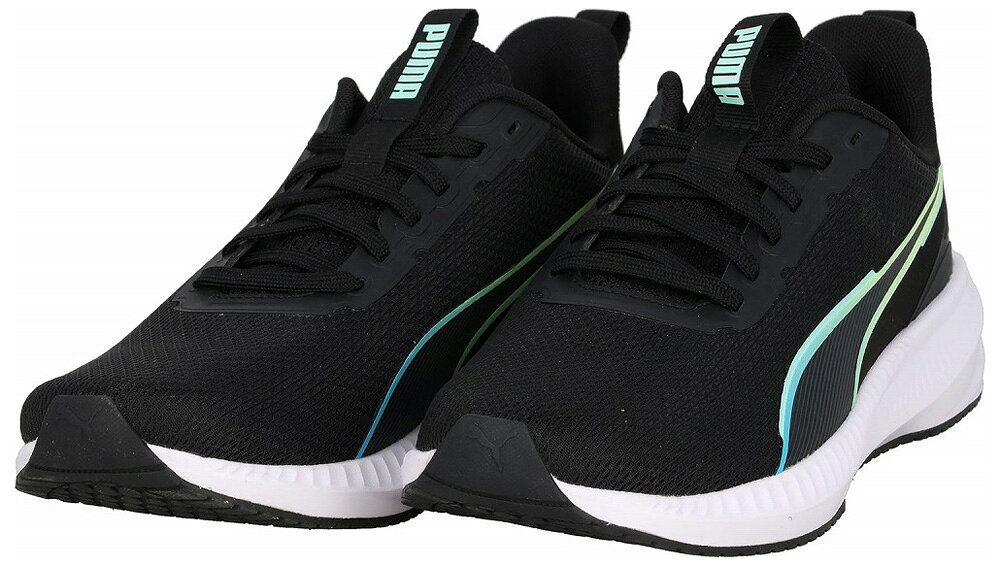 プーマ ユニセックス フライヤー LITE3 PUMA Black-Speed Blue-Fizzy Light・サイズ：23.0cm PJ-31079721-230