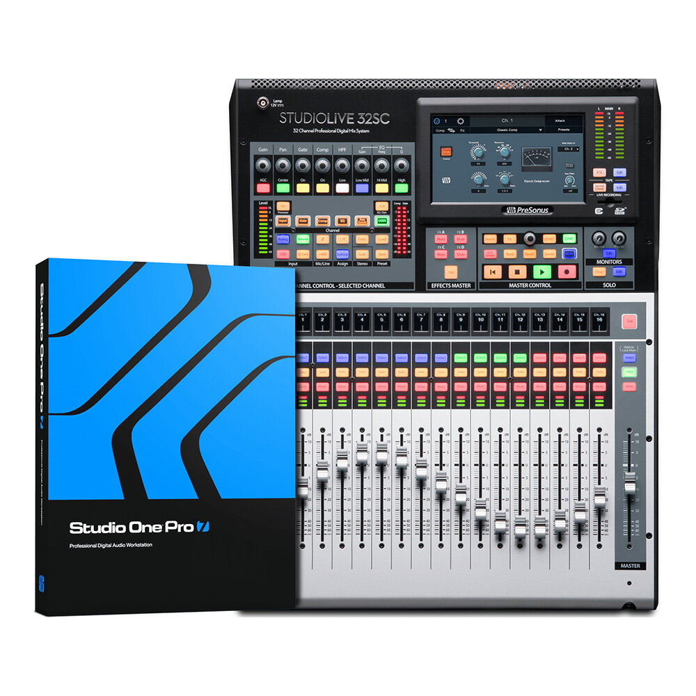 PreSonus StudioLive Series III デジタルミキサー デジタルコンソール 32SC