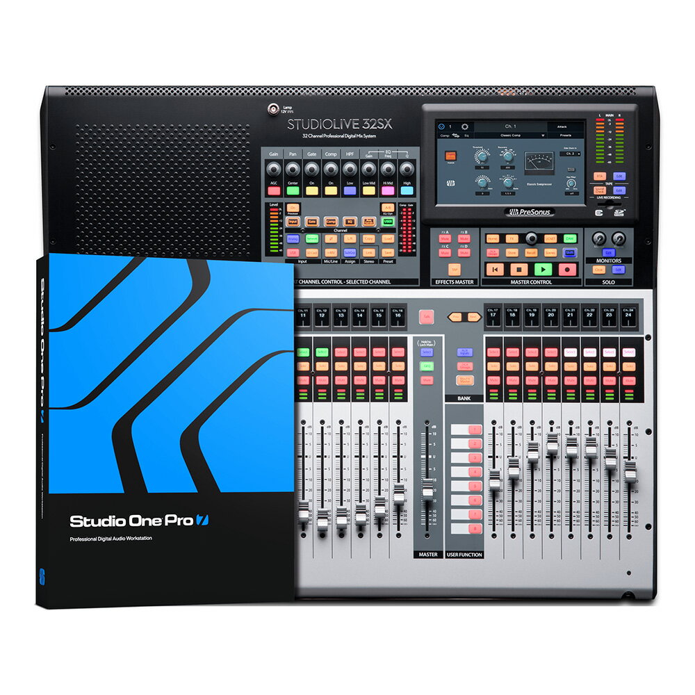PreSonus StudioLive Series III Digital Console Mixer デジタルミキサー 32SX