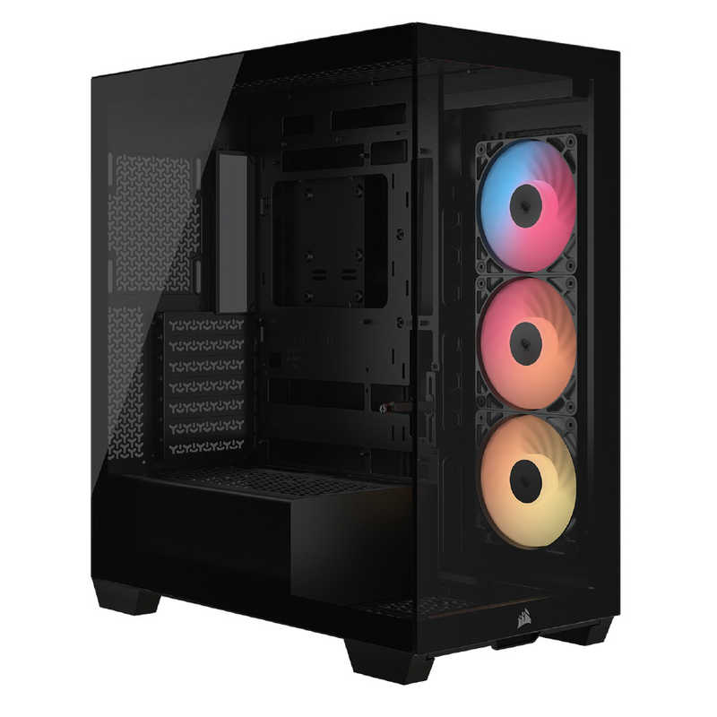CORSAIR｜コルセア PCケース ATX /Micro /Extended /Mini-ITX 3500X RS-R ARGB ブラック CC-9011322-WW