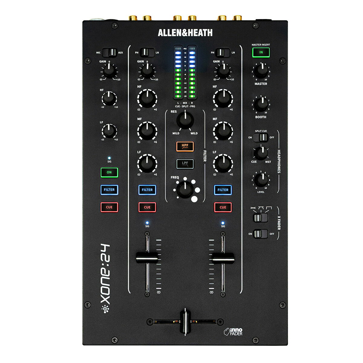 ALLEN&HEATH Xone:24 (2+1 コンパクトDJミキサー)(アレンアンドヒース)