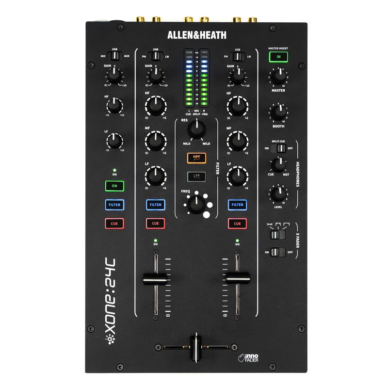ALLEN&HEATH Xone:24C (USB-Cオーディオインターフェース内蔵DJミキサー)(アレンアンドヒース)