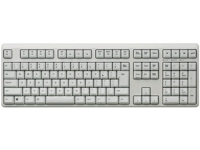 楽天市場】東プレ REALFORCE テンキーレスキーボード R2TLS-US3-IV