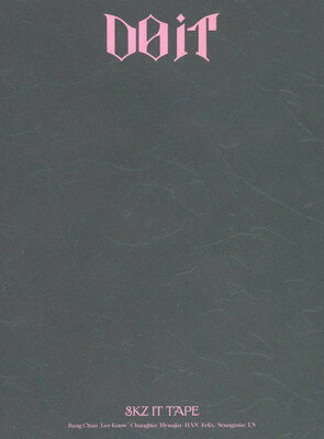 SKZ IT TAPE ’DO IT’ CD DO VER. LTD. Edition 輸入盤 / Stray Kids