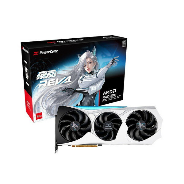 PowerColor マザーボード RX9070XT 16G-L/OC/REVA