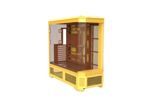 Thermaltake｜サーマルテイク フルタワー型PCケース View 600 TG Butter Caramel E-ATX、ATX、Micro-ATX、Mini-ITX対応 CA-11H-00FMWN-00