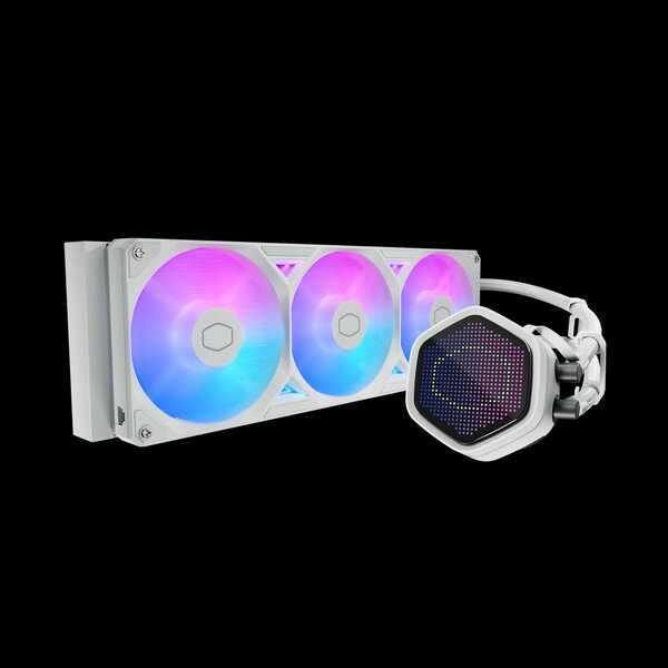 Cooler Master｜クーラーマスター 水冷一体型CPUクーラー ML 360 Atmos II Pixel LED ホワイト MLX-D36M-A25SZ-PW