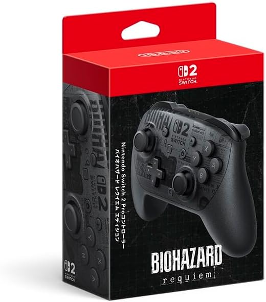 任天堂 (Switch2)Nintendo Switch 2 Proコントローラー バイオハザード レクイエム エディション 返品種別B