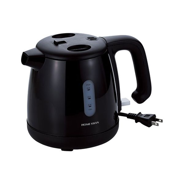 タマハシ 電気ケトル 0.8L ブラック SYK-08K