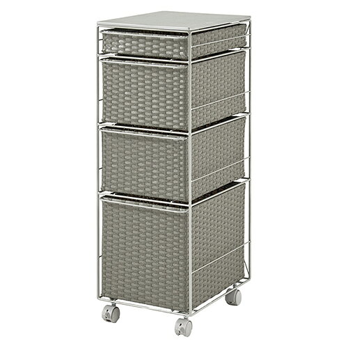 楽天市場】萩原 萩原 RAN-2460WH ホワイト ランドリーチェスト