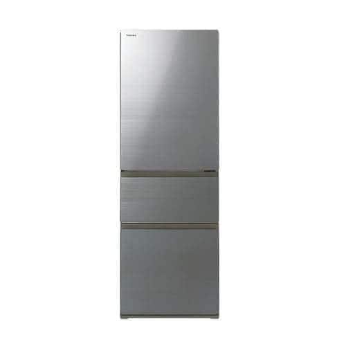 東芝 TOSHIBA GR-Y36YFV-ZH アッシュグレージュ 3ドア冷蔵庫 右開き 356L 幅600mm GRY36YFVZH