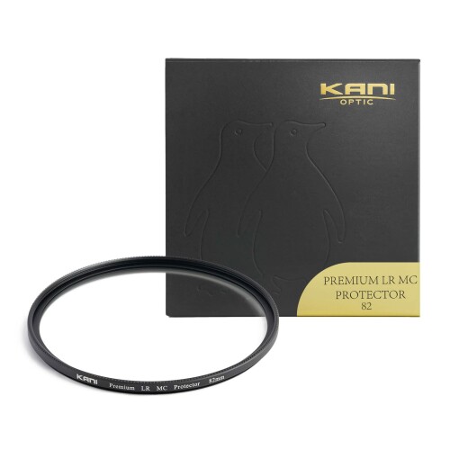 KANI 保護フィルター プレミアムプロテクター 82mm / レンズ保護フィルター 低反射0.2％ 薄枠 撥水 撥油 防汚 帯電防止 ナノコーティング