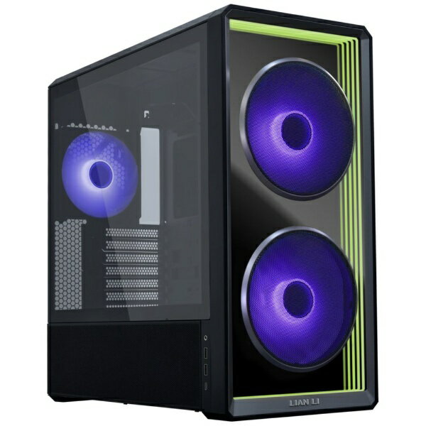 LIANLI｜リアンリ PCケース ATX /Micro /Extended /Mini-ITX /SSI-EEB LANCOOL 217 INF ブラック LAN217INFX