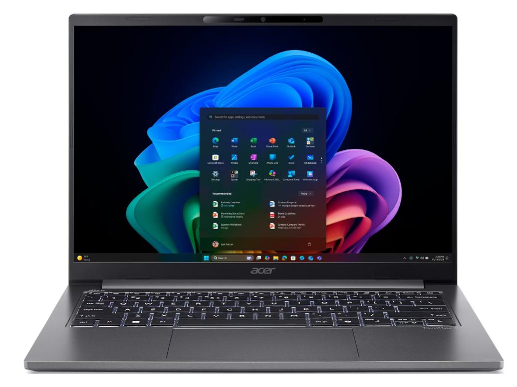 日本エイサー TMX414-51-A76Y ACER TravelMate X4 14 AI Windows 11 Pro 14.0型 インチ Core Ultra7 メモリ16GB SSD 512GB 1920×1200 Webカメラ有り Bluetooth v5.4 Office無し 1.0~1.5kg グレー系