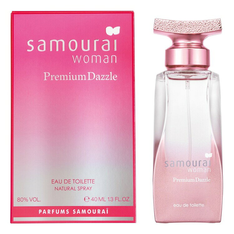 アランドロン 香水 レディース サムライ ウーマン プレミアム ダズル EDP・SP 40ml 香水 フレグランス プレゼント 贈り物 ギフト SAMOURAI WOMAN PREMIUM DAZZL…