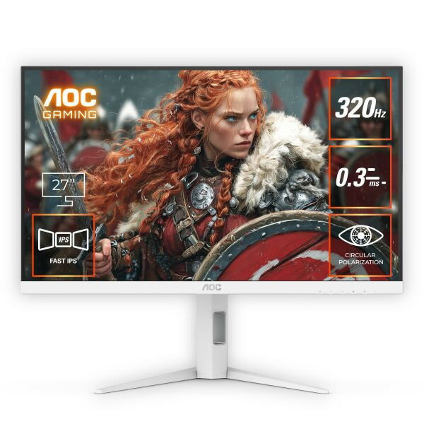 AOC 液晶ディスプレイ Q27G4SL/WS/11