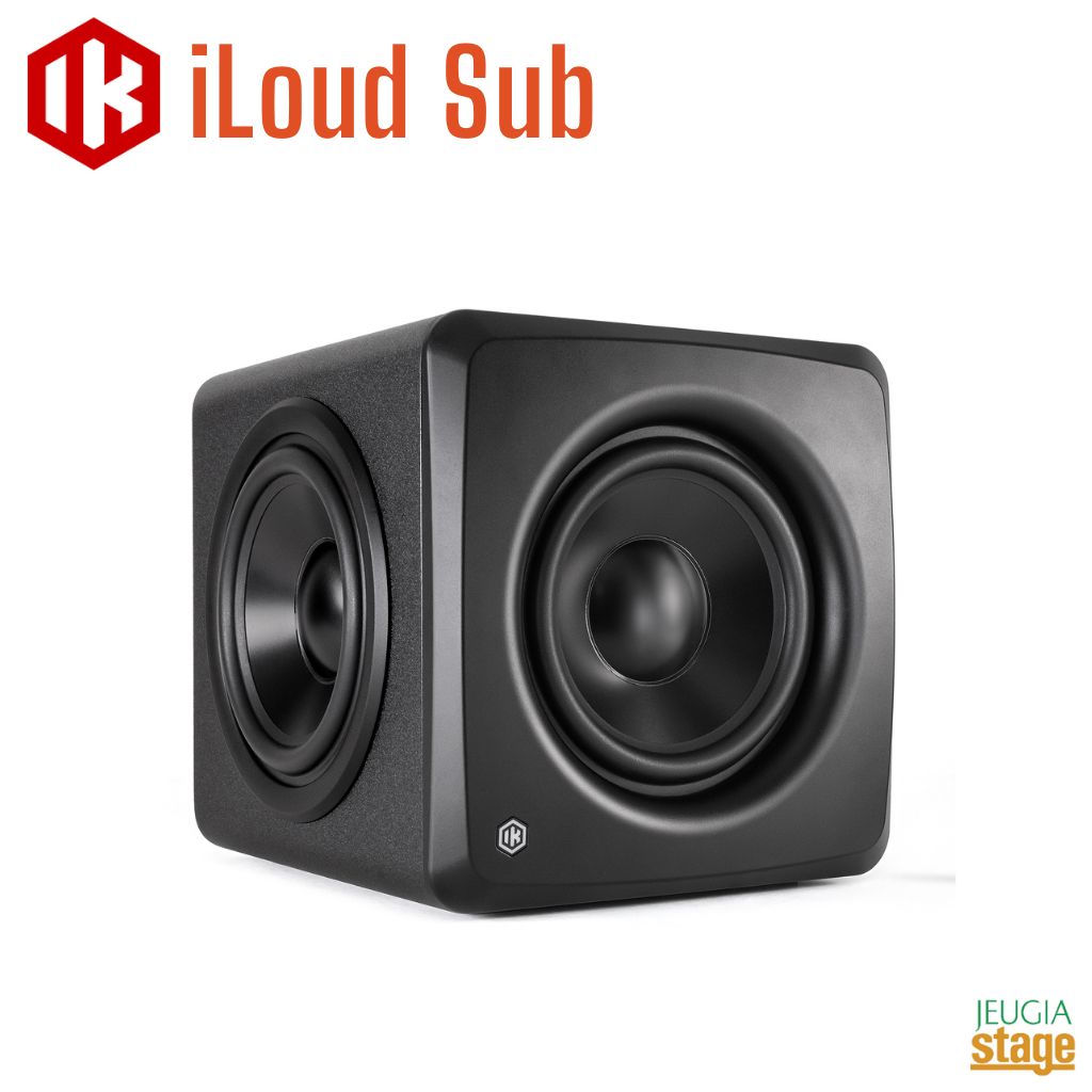 IK Multimedia iLoud Sub (アイケーマルチメディア)(サブウーファー)(キャリブレーションシステム搭載)(アイランド/アイランドサブ)(DTM)