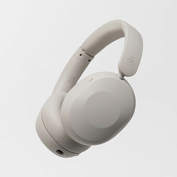 final UX1000 GREIGE ワイヤレスヘッドホン Bluetooth 密閉型 ノイズキャンセリング 外音取り込み 折りたたみ式 マット塗装 ファイナル