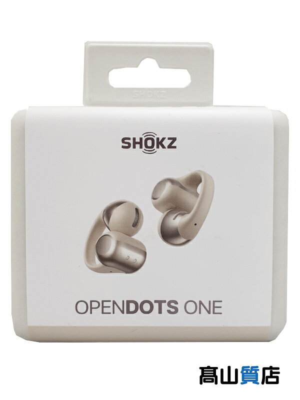 Shokz OpenDots ONE 完全ワイヤレスイヤホン グレー