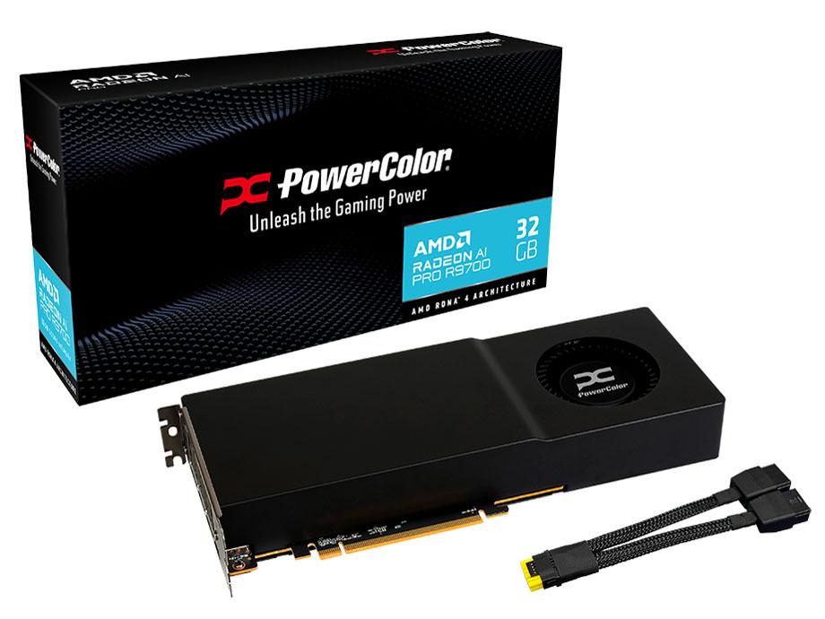 PowerColor グラフィックボード AI PRO R9700 32G-B