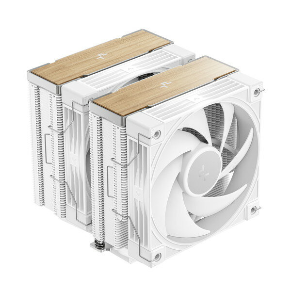 DEEPCOOL｜ディープクール CPUクーラー 120mmファンx2 LGA1851/1700/1200/1156/1155/1151/1150・AM5/AM4 AK620 G2 WH ホワイト R-AK620G2-WHNNMN-GJD