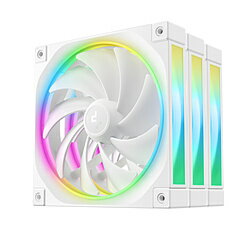 DEEPCOOL ケースファンx3 140mm /1700RPM FL14 WH 3IN1 ホワイト R-FL14-WHAPN3-G