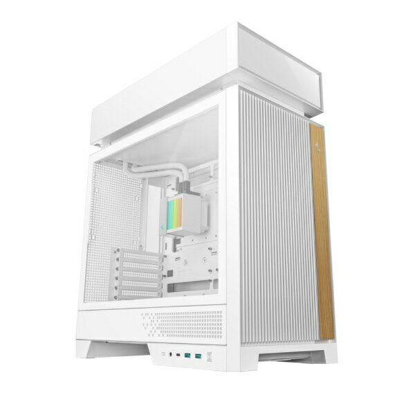 DEEPCOOL｜ディープクール PCケース ATX /Micro /Mini-ITX CL6600 WH 水冷CPUクーラー搭載 ホワイト R-CL6600-WHNNA0-G