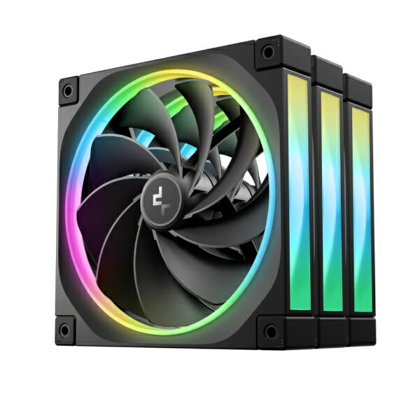 DeepCool｜ディープクール FL14R 3IN1 140mm PCケースファン 逆回転 リバース モデル ブラック R-FL14R-BKAPN3-G