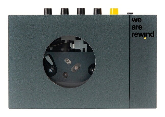 We Are Rewind WE-001 GREY (Ketih/グレー) ポータブル カセットプレーヤー Bluetooth送信対