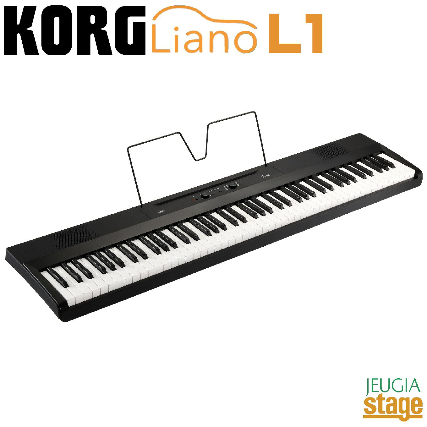 コルグ 電子ピアノ (ブラック) KORG Liano L1 返品種別A