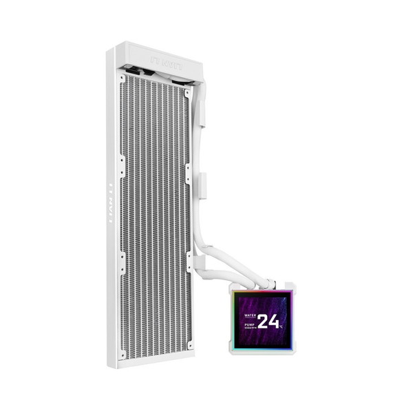 LIANLI｜リアンリ CPUクーラー ファン無しx3 LGA1851/1700・AM5/AM4 HydroShift II LCD-S 360 Fanless ホワイト GHS2LCDS36NW