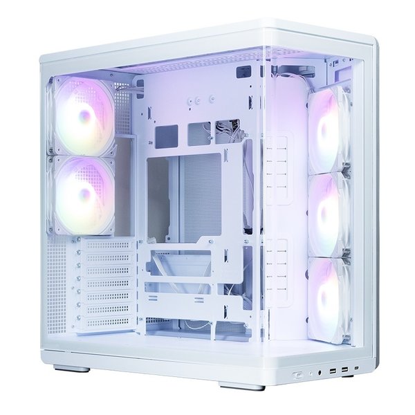 ZALMAN｜ザルマン ATX、Micro-ATX、Mini-ITX対応 ミドルタワー PCケース P60 White ホワイト P60WHITE