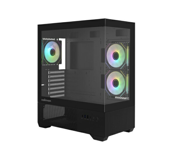 ZALMAN｜ザルマン ATX、Micro-ATX、Mini-ITX対応 ミドルタワー PCケース CHRONIX V2 Black ブラック CHRONIXV2BLACK