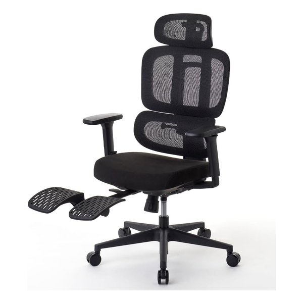 ROOM WORKS M6 ポリエステル ワークチェア ブラック RM6-BK