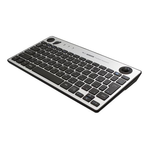 楽天市場】ナカバヤシ ミヨシ トラックボール内蔵 Bluetoothキーボード