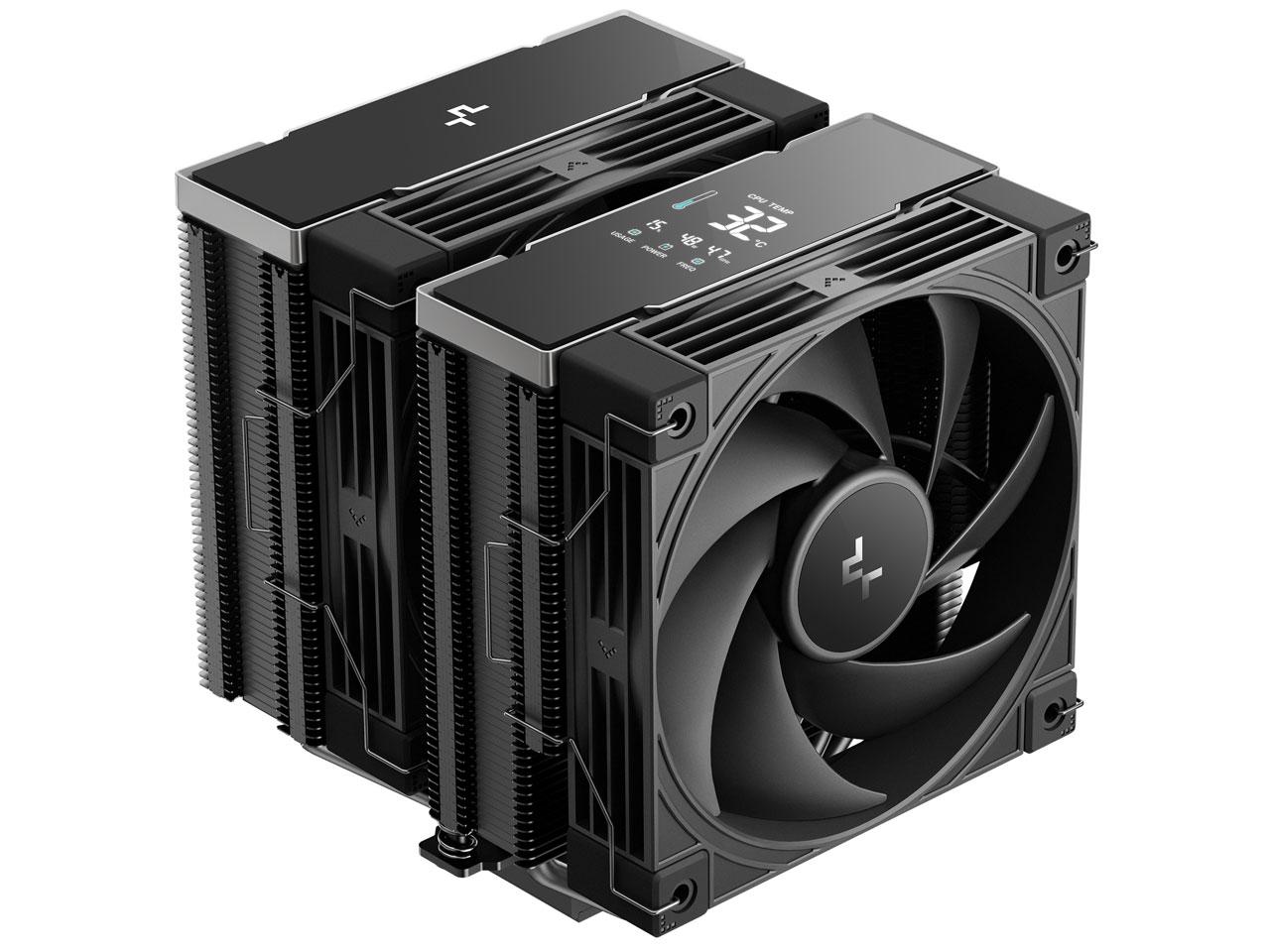 DEEPCOOL AK620 G2 DIGITAL NYX CPUクーラー R-AK620G2-BKNNMN-GJD-1