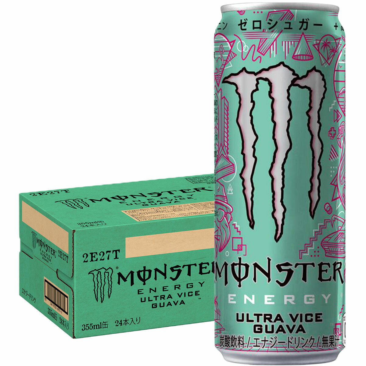 69本モンスターエナジー　355ml缶　エナジードリンク炭酸飲料 アサヒ飲料 モンスターエナジー 355ml×1本 缶 エナジードリンク - 最