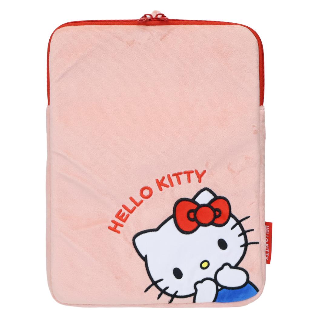 ハローキティ ガジェットケース タブレットケース ふわひょこレッド サンリオ 丸眞 子供 子ども キッズ