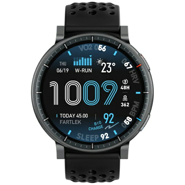アマズフィット Amazfit Active Max スマートウォッチ アマズフィット 日本正規品 心拍 睡眠 健康管理 スポーツ ナビ 音声操作 AI 運動管理