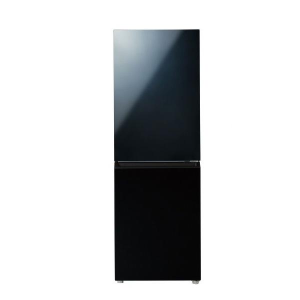 ハイアール 201Lスリム 2ドア冷凍冷蔵庫 e angle select ミラーブラック JR-M20E6-MK