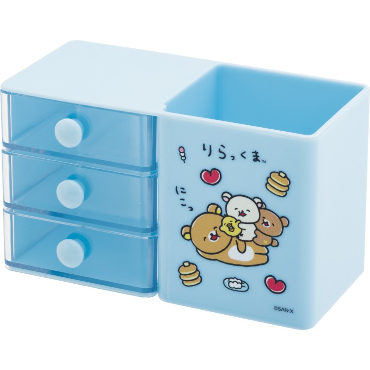 サンリオ レトロ けろけろけろっぴ 収納ケース 引出し くろがね