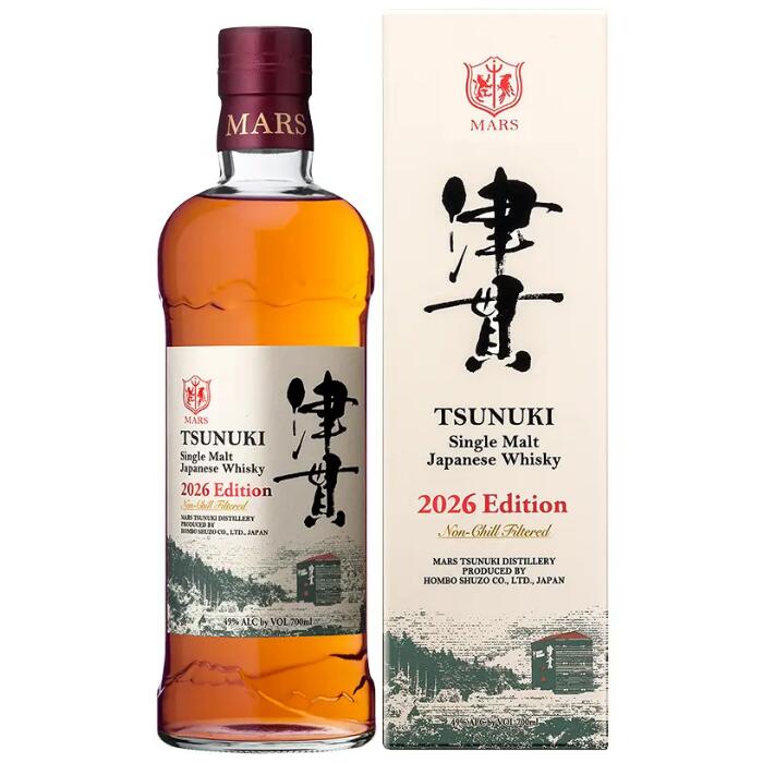 本坊酒造 シングルモルト津貫 ウイスキー 2026エディション 49度 700ml